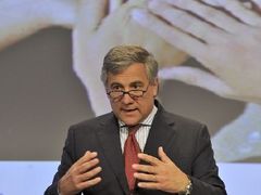 Eurokomisař Antonio Tajani.