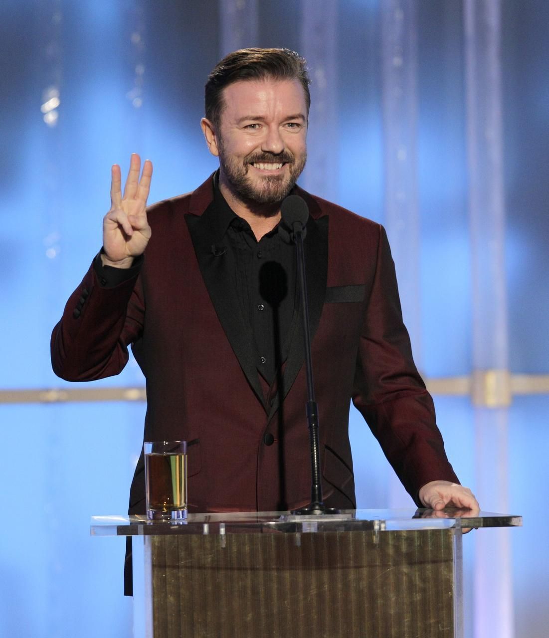 Zlaté Glóby - Ricky Gervais