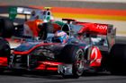 Úspěšné tréninky McLarenu: Druhou jízdu ovládl Hamilton