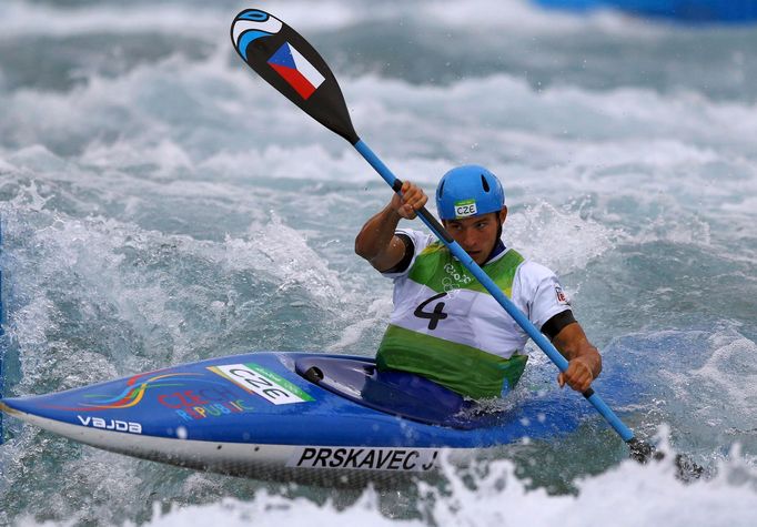 OH 2016, vodní slalom K1: Jiří Prskavec