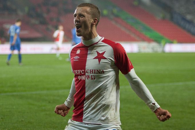 SL, Slavia-Baník: Tomáš Souček