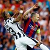 Finále LM, Barcelona-Juventus: Andrés Iniesta - Arturo Vidal