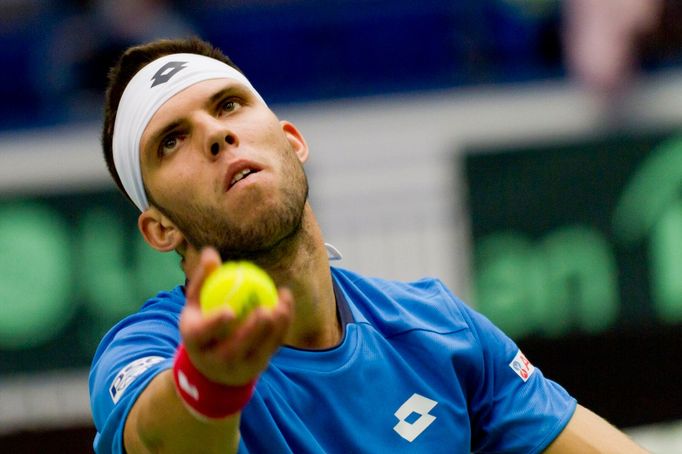 Davis Cup, ČR-Austrálie: Jiří Veselý