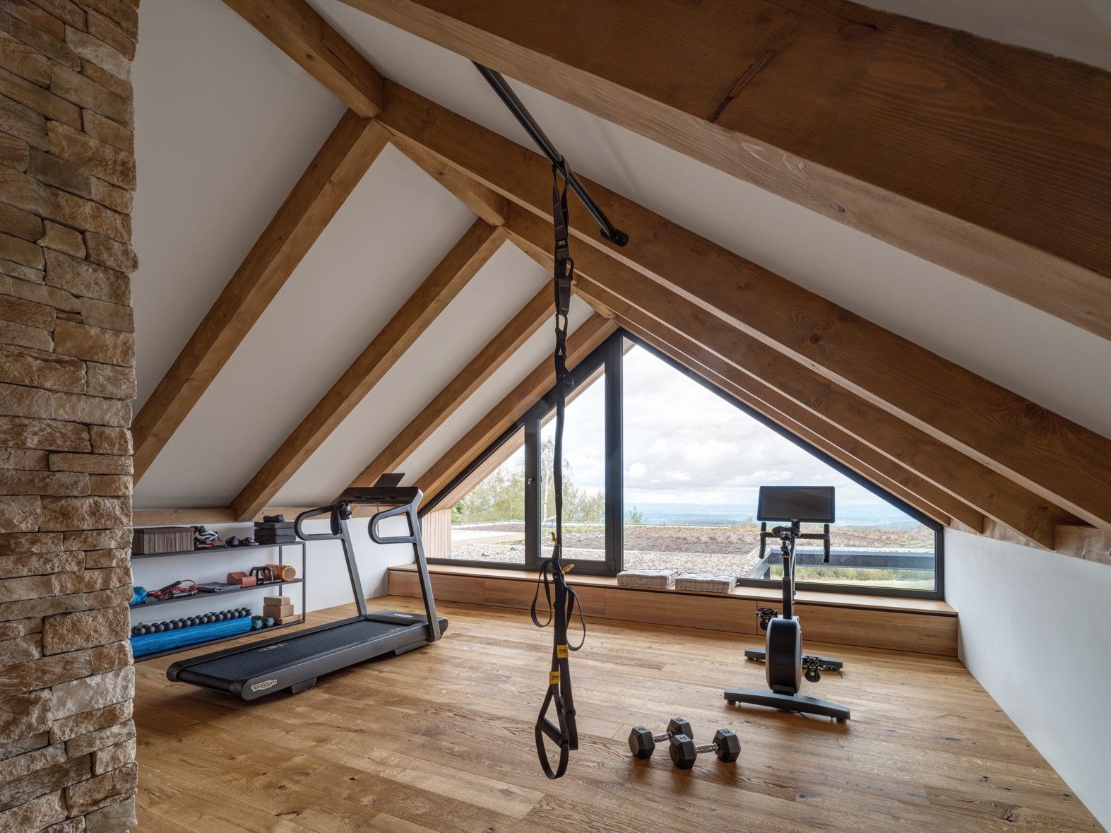 chalet, bydlení, interiér