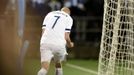 Soccer Football - Euro 2020 - Group J Qualification - Finland v Liechtenstein - Helsinki, Finland November 15, 2019. Jasse Tuominen of Finland celebrates his opening goal