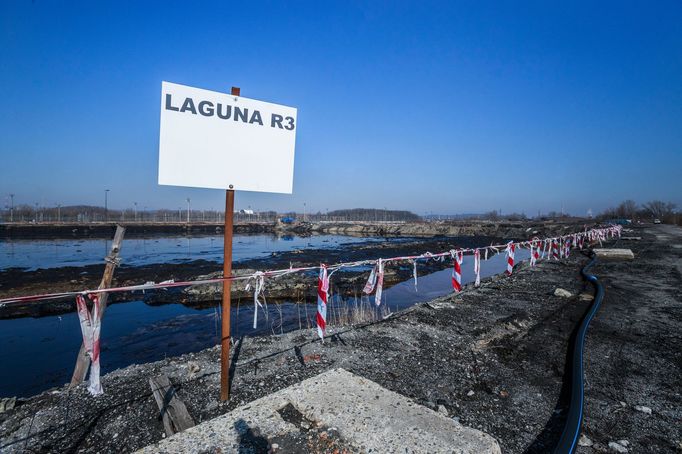 Babiš navštívil laguny na Ostravsku