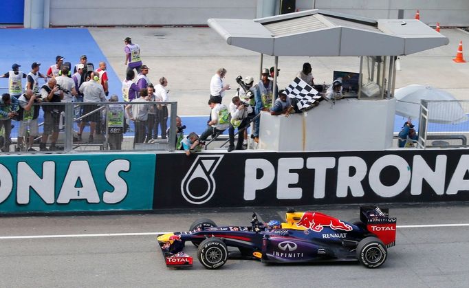 Formule 1, VC Malajsie 2013: Sebastian Vettel, Red Bull