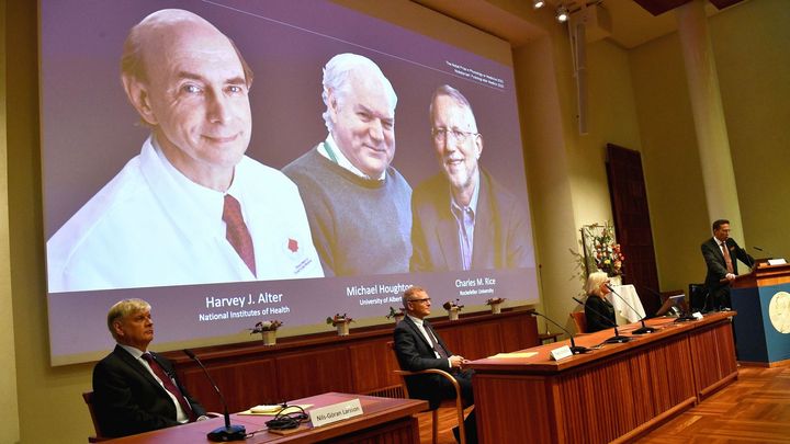 Nobelovu cenu za lékařství dostala trojice vědců za objev viru hepatitidy C