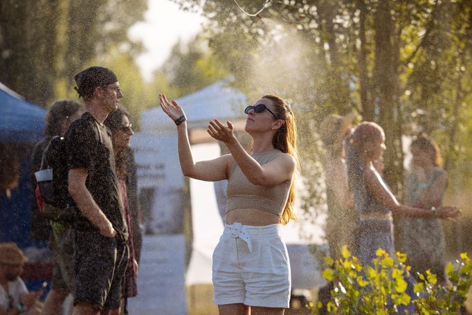 Snímek z festivalu Respect.