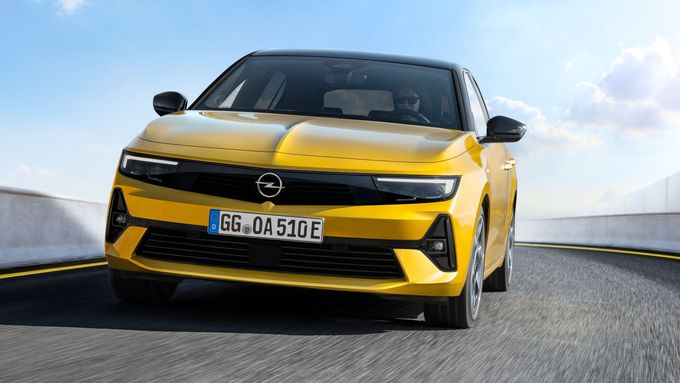 Nový Opel Astra dostal výrazný vnější design.