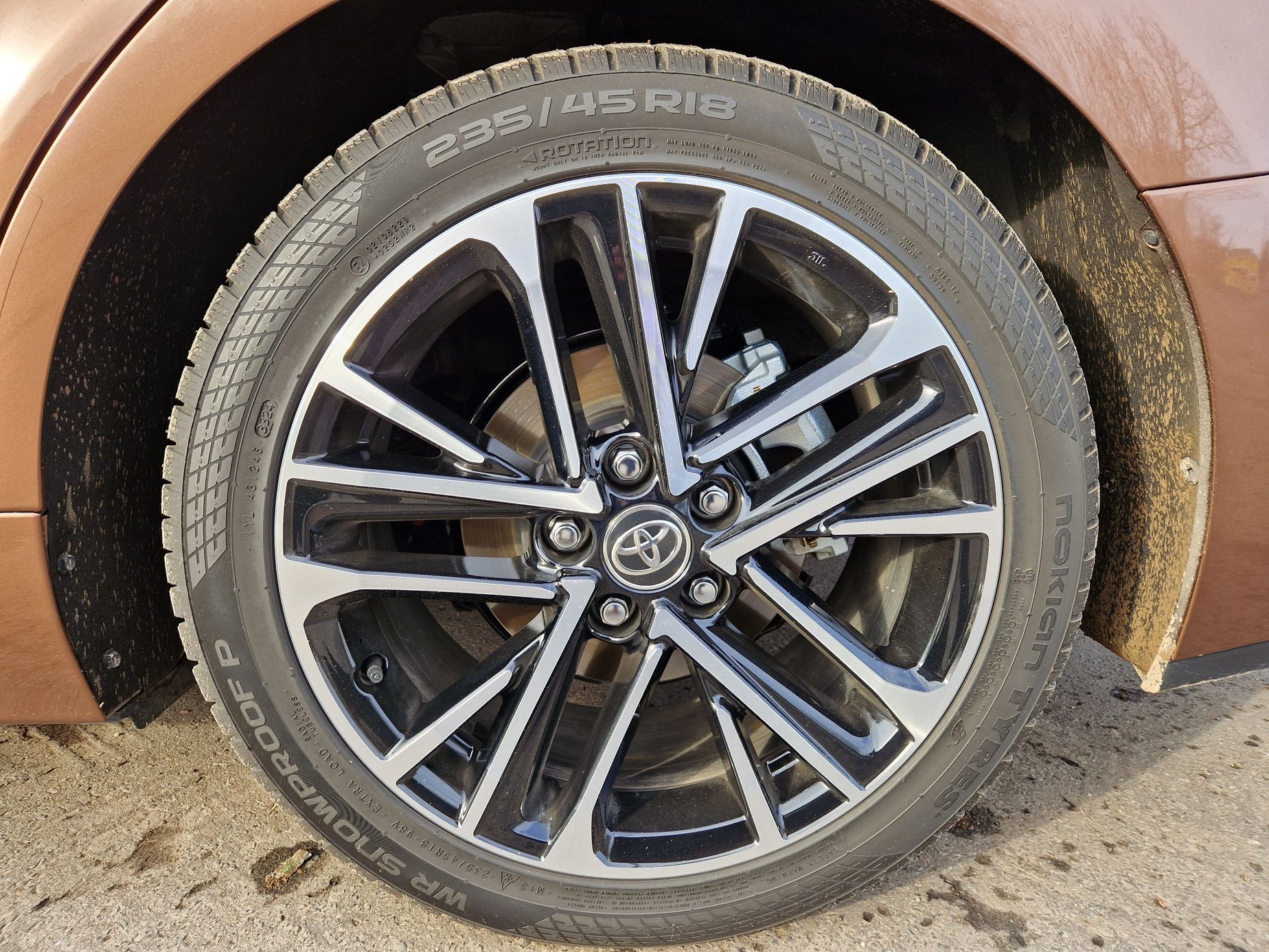 Toyota Camry test