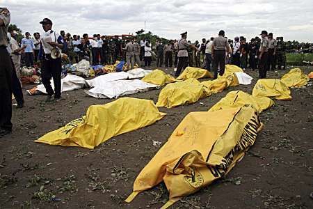 Nehoda letadla - Indonésie