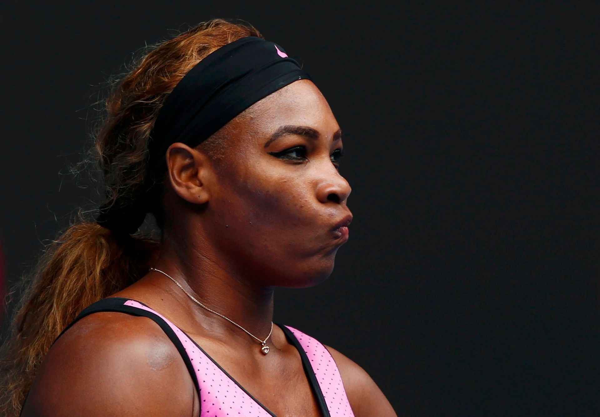 Naštvaná Serena Williamsová na Australian Open 2014 končí
