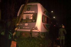 Policie: Nehodu vlaku v Ostravě mohl zavinit strojvůdce