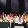 Letná, přivítání olympioniků ze Soči