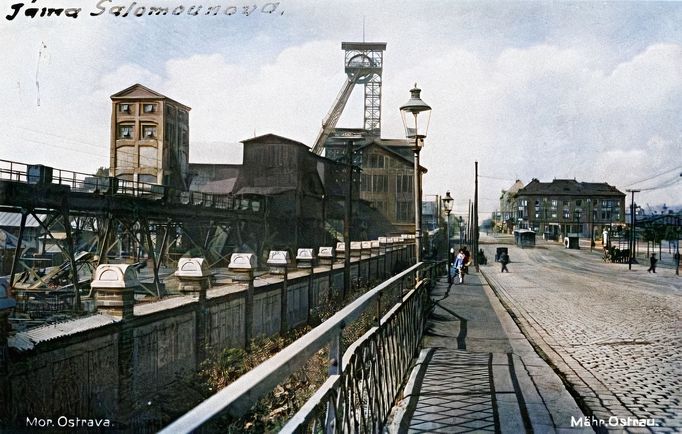 Jáma Šalamounova, Moravská Ostrava. Nedatovaný snímek