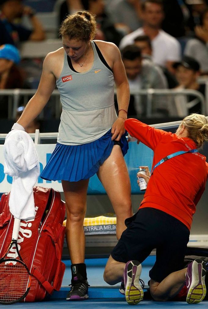 Anna-Lena Friedsamová na Australian Open 2016