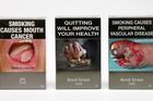 Odporné australské krabičky fungují, kuřákům nechutná