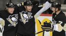 Dupuis, Jokinen a Martin slaví branku Pittsburghu