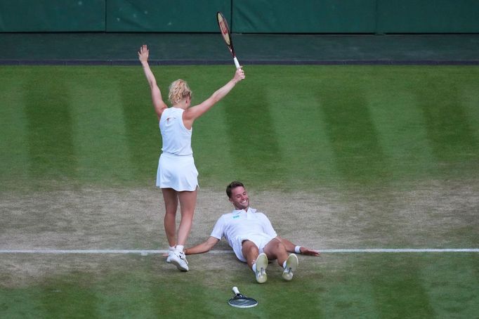 Kateřina Siniaková a Sem Verbeek, Wimbledon 2025