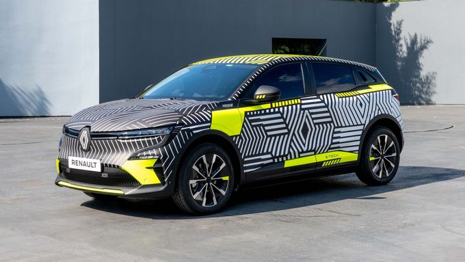 Renault MéganE bude první z deseti nových elektromobilů skupiny Renault pro následující období.