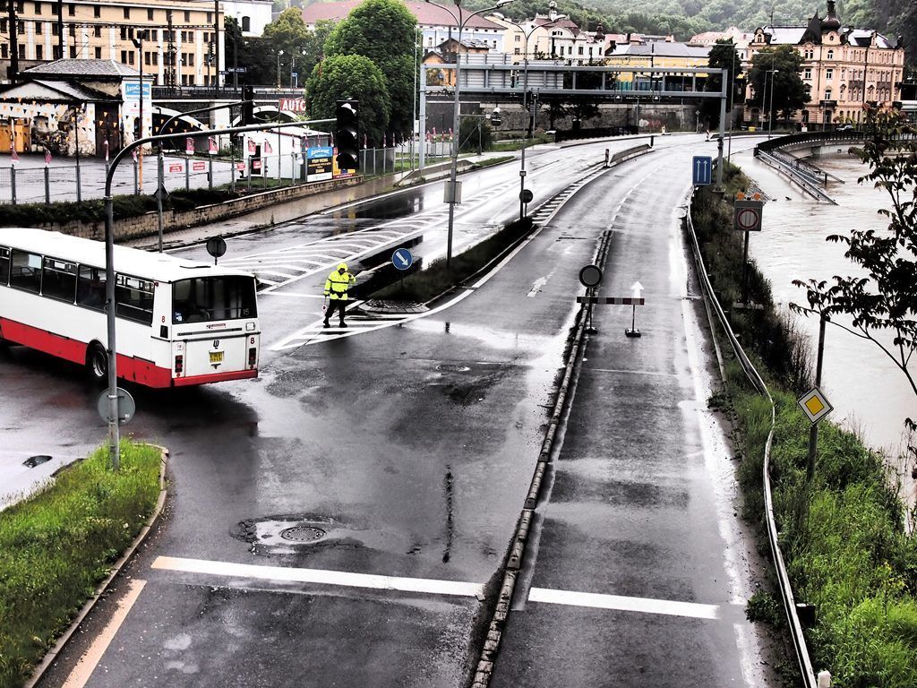Povodeň červen 2013 - Ústí nad Labem