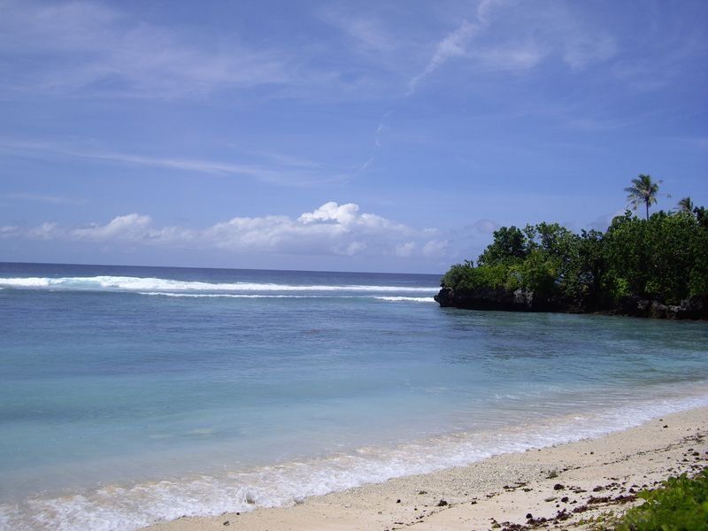 Pláž na Guamu