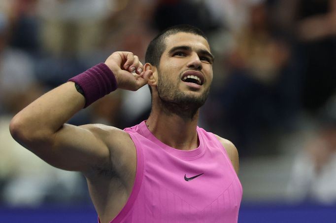 Carlos Alcaraz ve finále US Open