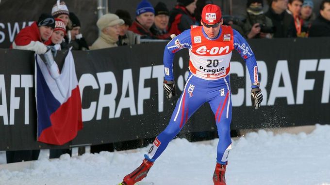 Lukáš Bauer po nevydařeném pražském sprintu skončil v Novém Městě pátý.