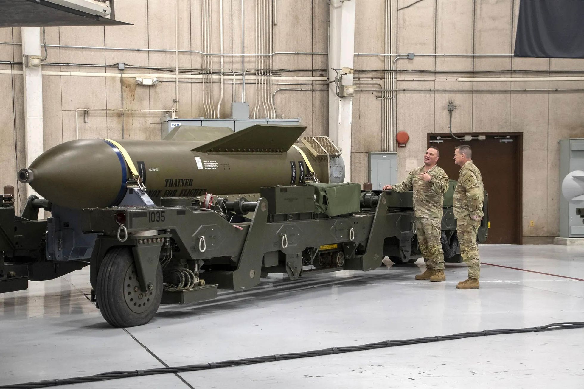 MPB, Bomba, USAF, B2 Spirit, Izrael, Irán,