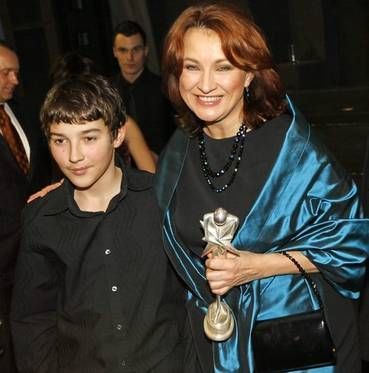 Zlata Adamovská se synem.