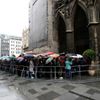 Fanoušci se loučí s Niki Laudou v katedrále svatého Štěpána ve Vídni