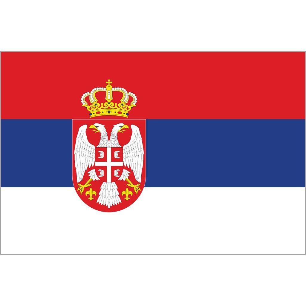 Vlajka - Srbsko