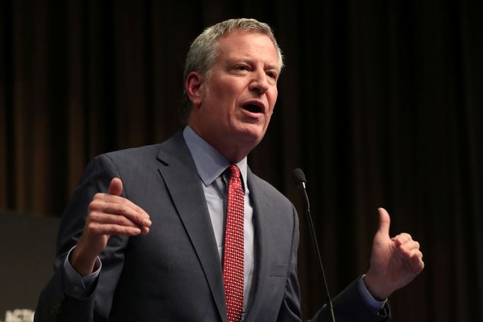 Starosta New Yorku Bill de Blasio