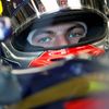 Toro Rosso Formula One driver Max Verstappen of the Netherlands sits in his car during the second practice session of the Australian F1 Grand Prix at the Albert Park circuit in Melbourne