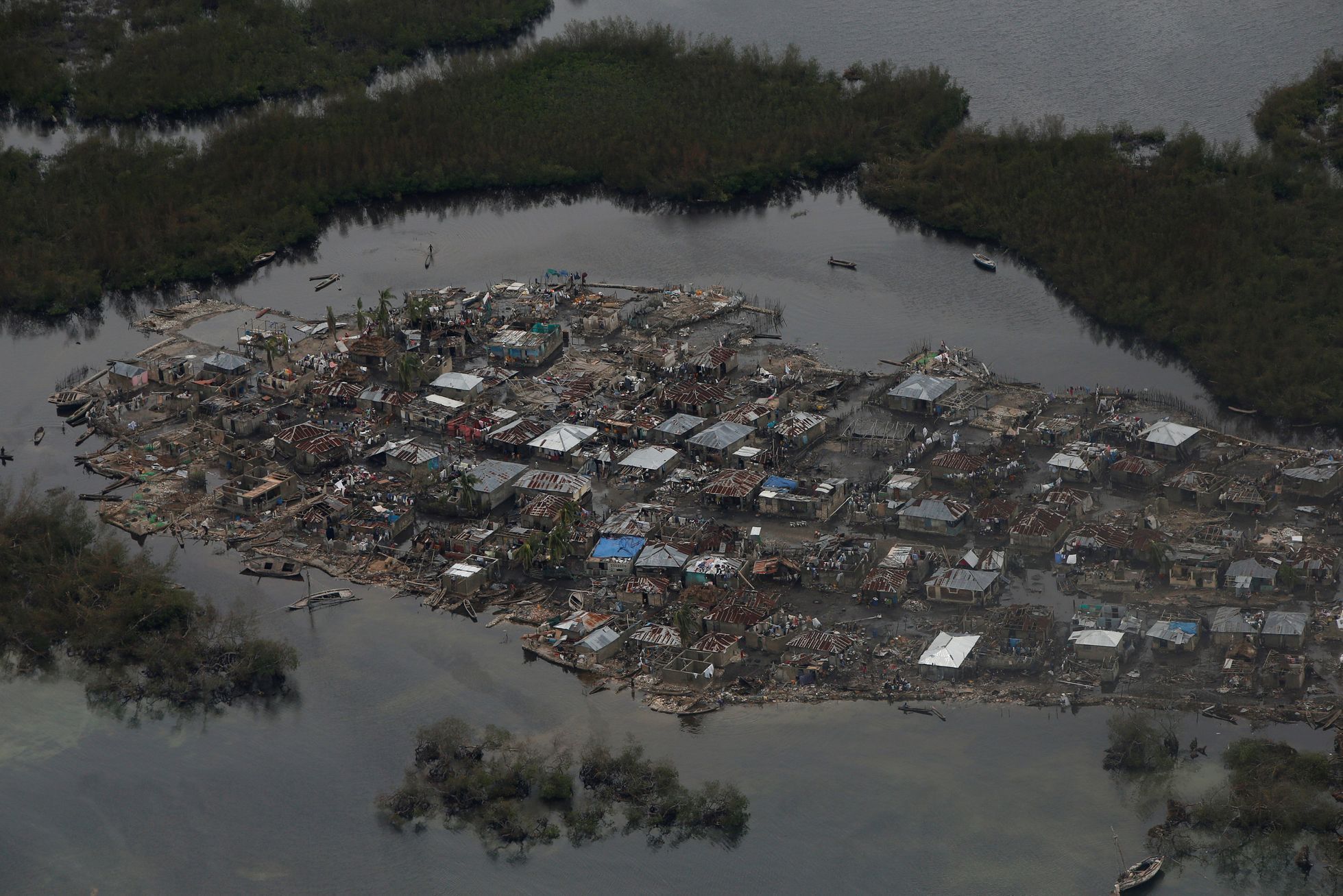 Následky hurikánu Matthew na Haiti