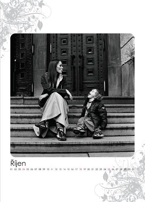 Kalendář The Beautiful Mind 2009 - Natálie Kocábová