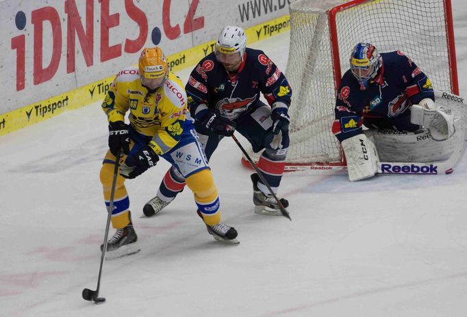 22. kolo hokejové extraligy - Zlín vs. Chomutov