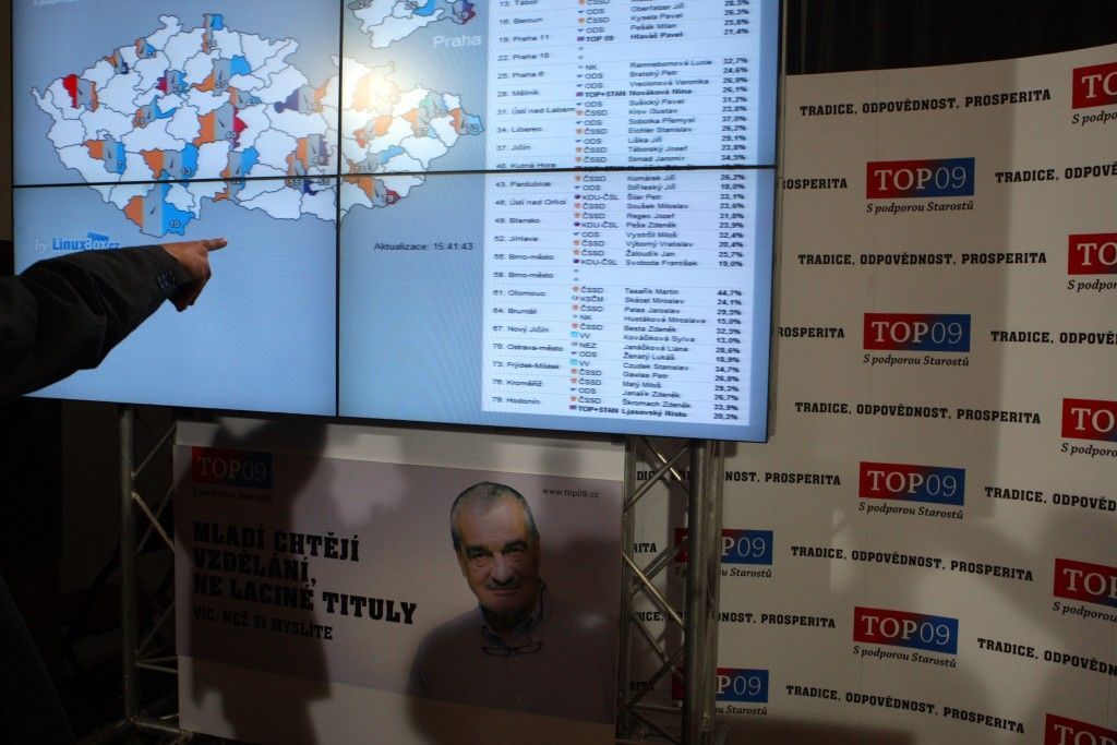 Volební štáb TOP 09