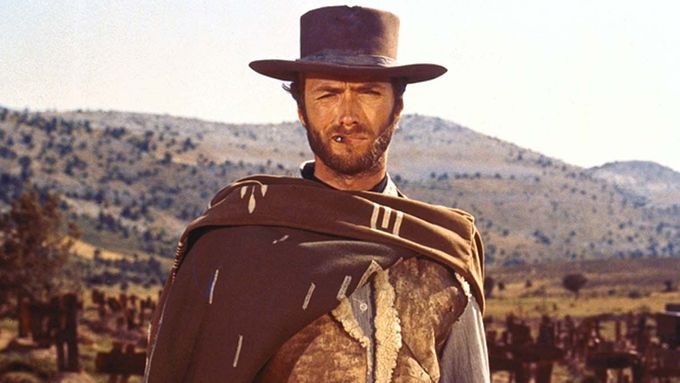 Tváří Leoneho prvních westernů byl Clint Eastwood.
