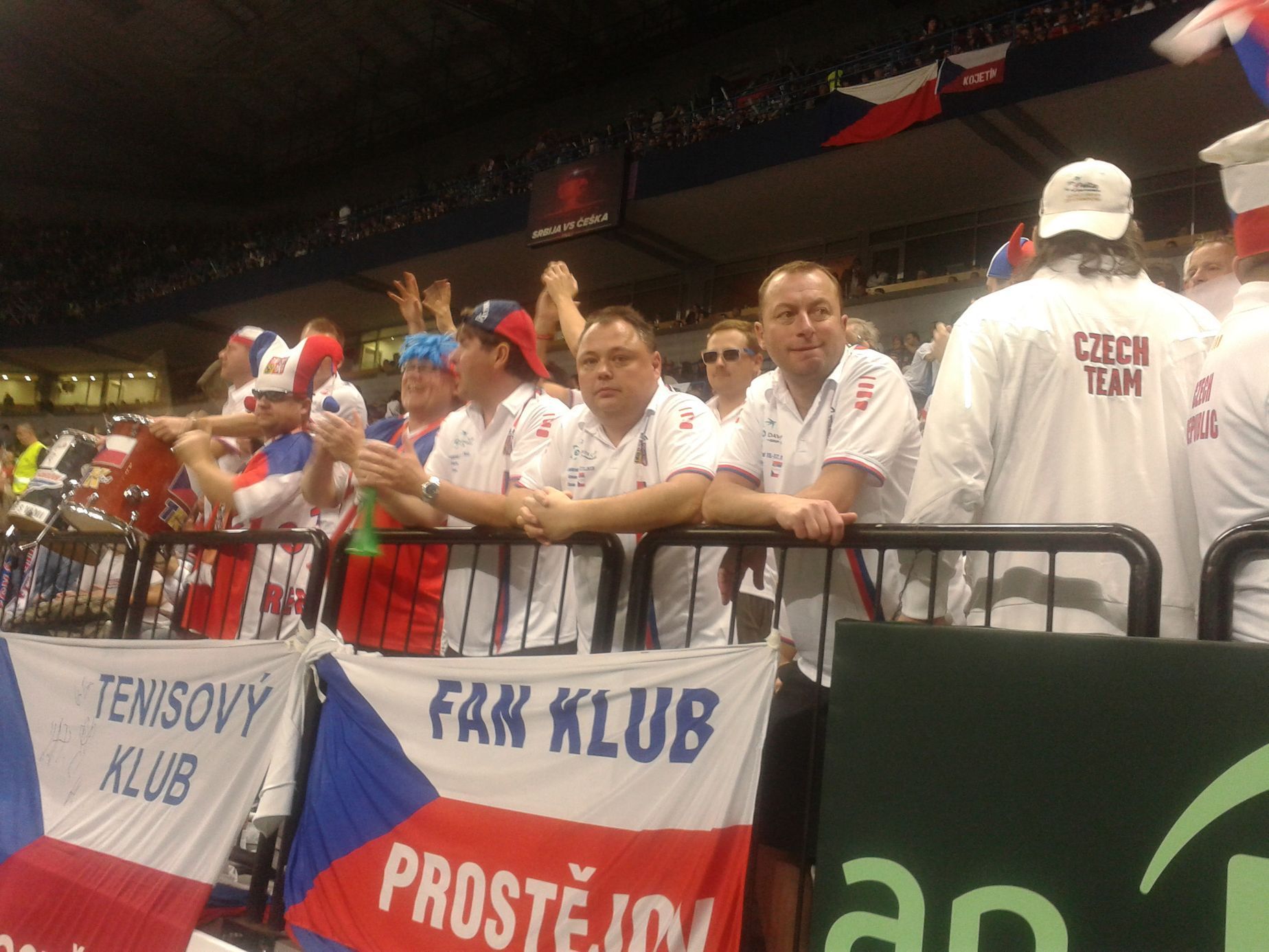 Finále Davis Cupu 2013: Čeští fanoušci