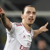 Zlatan Ibrahimovič se raduje z hattricku v Palermu