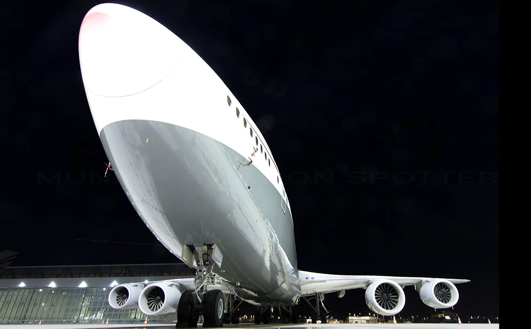 Boeing 747-8i pro Trumpa z Kataru