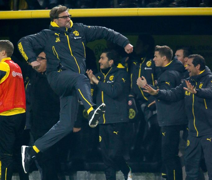 Klopp slaví gól Borussie