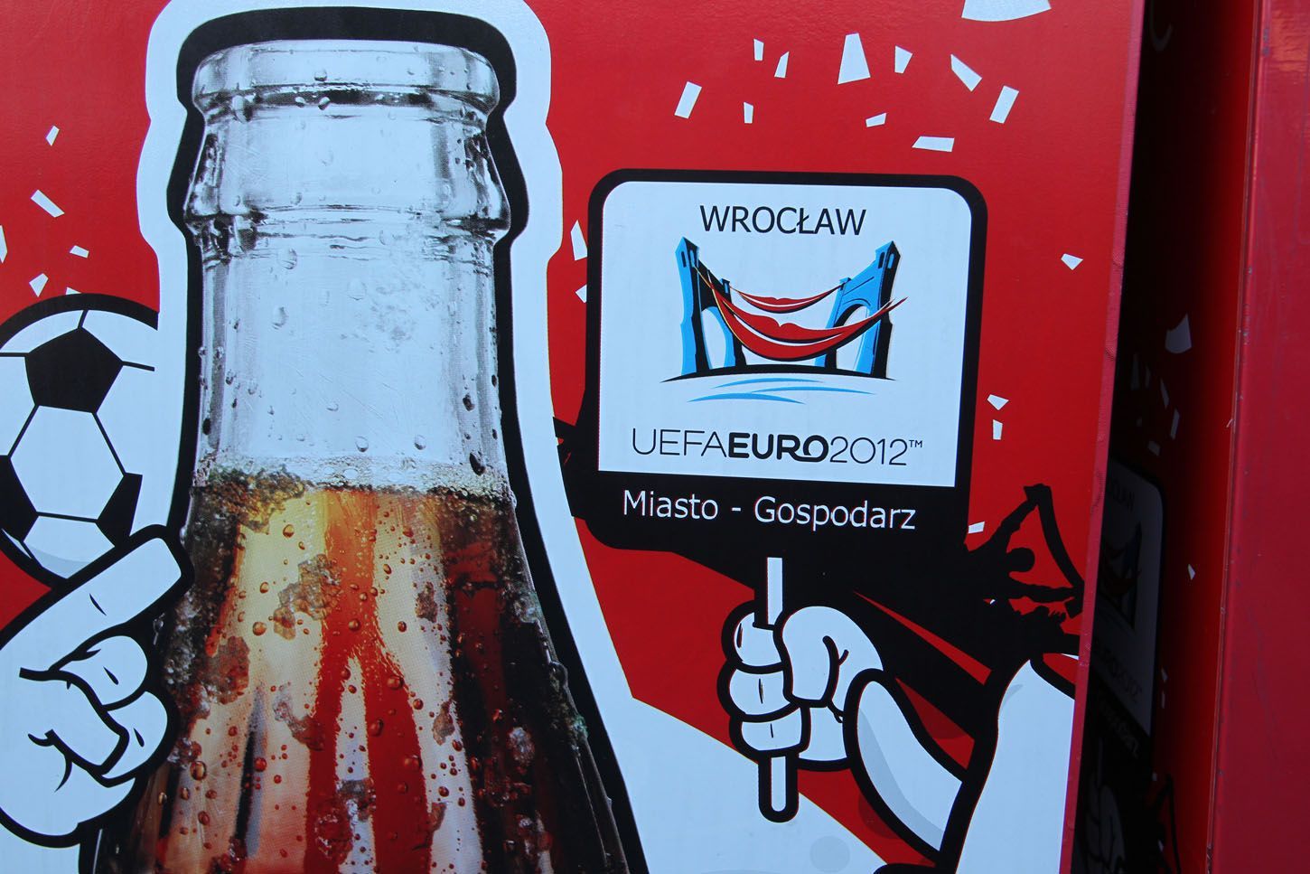 Lednice Coca-Coly ve Vratislavi