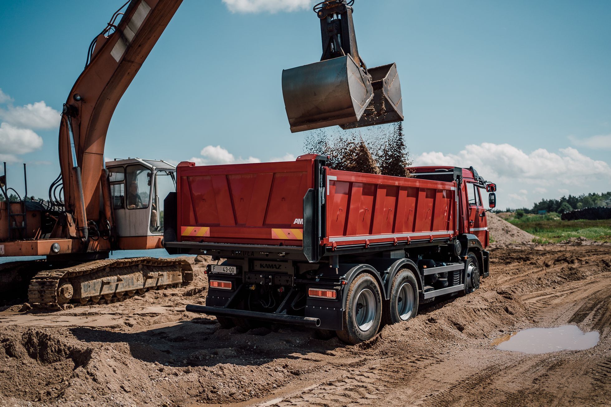 Kamaz a GAZ reportáž Radíkovice 2020