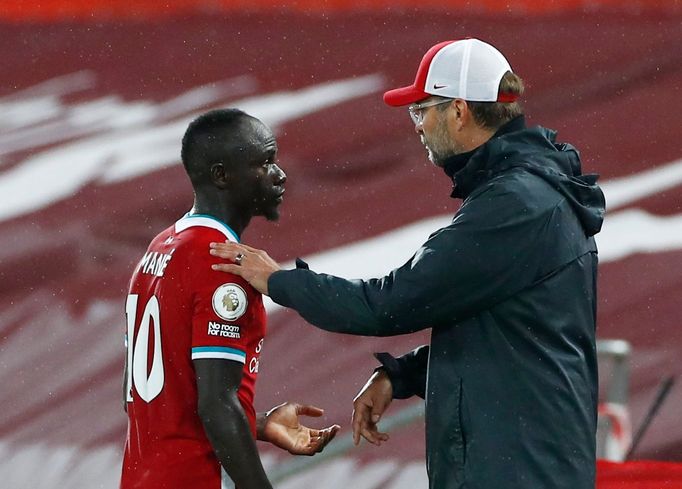 Jürgen Klopp a Sadio Mané