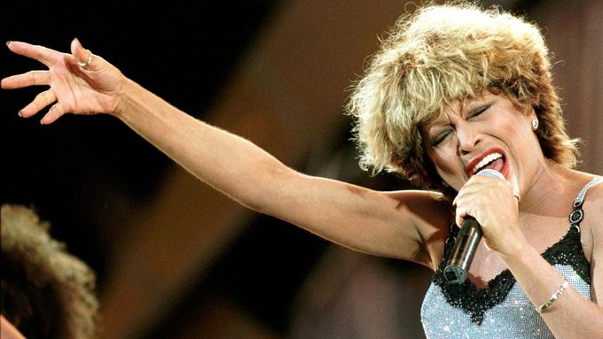 Americko-švýcarská zpěvačka Tina Turner.