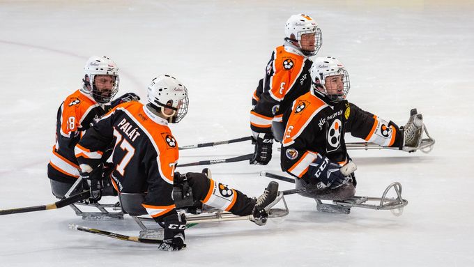 Zlín je po dvanácti kolech v čele tabulky para hokejové ligy.