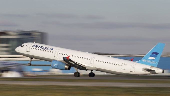 Airbus A321, který havaroval na Sinaji.